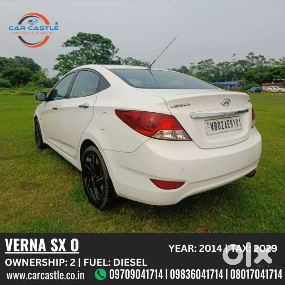 Hyundai Verna Sx Option, 2014, Diesel