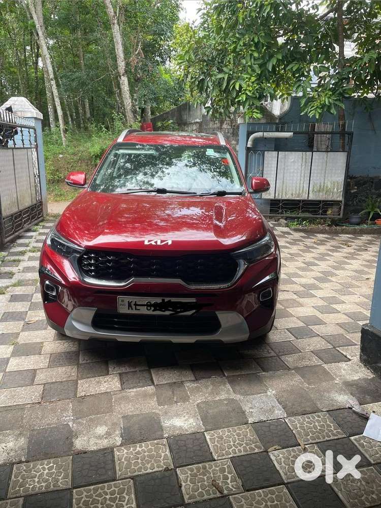 Kia Sonet 2021 Petrol 26000 Km Driven Well Maintained Red Color