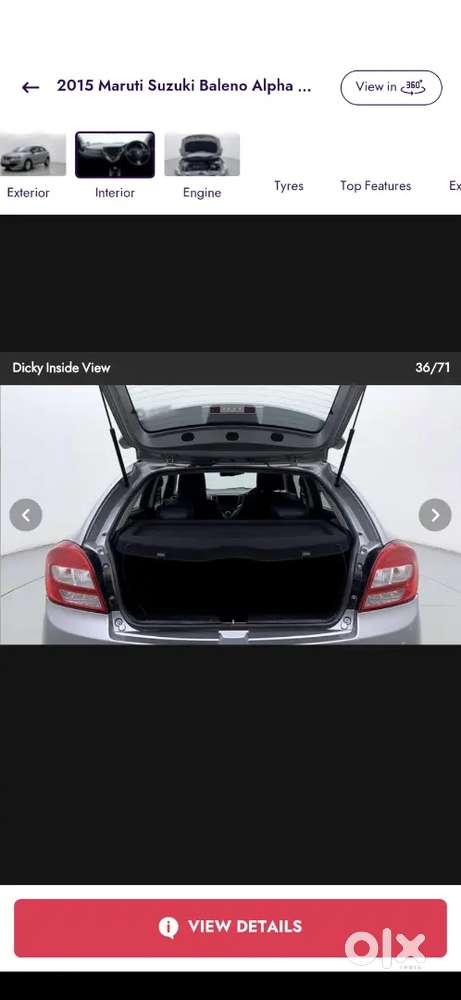 Maruti Suzuki Baleno 2015 (direct From Owner)