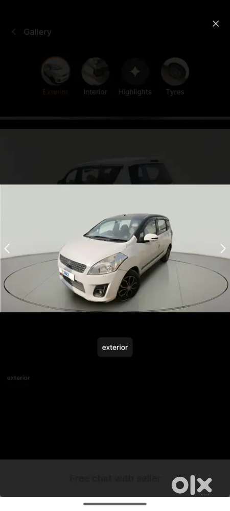 2nd Owner Maruti Ertiga, 2012 Model