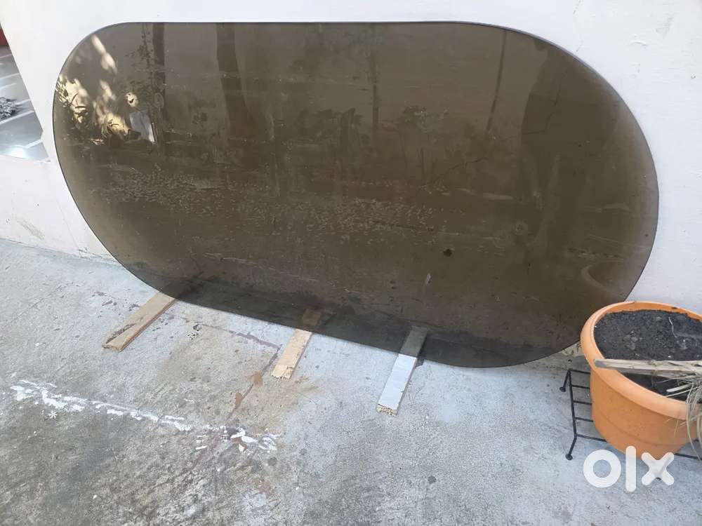 Tuffen glass of dining table