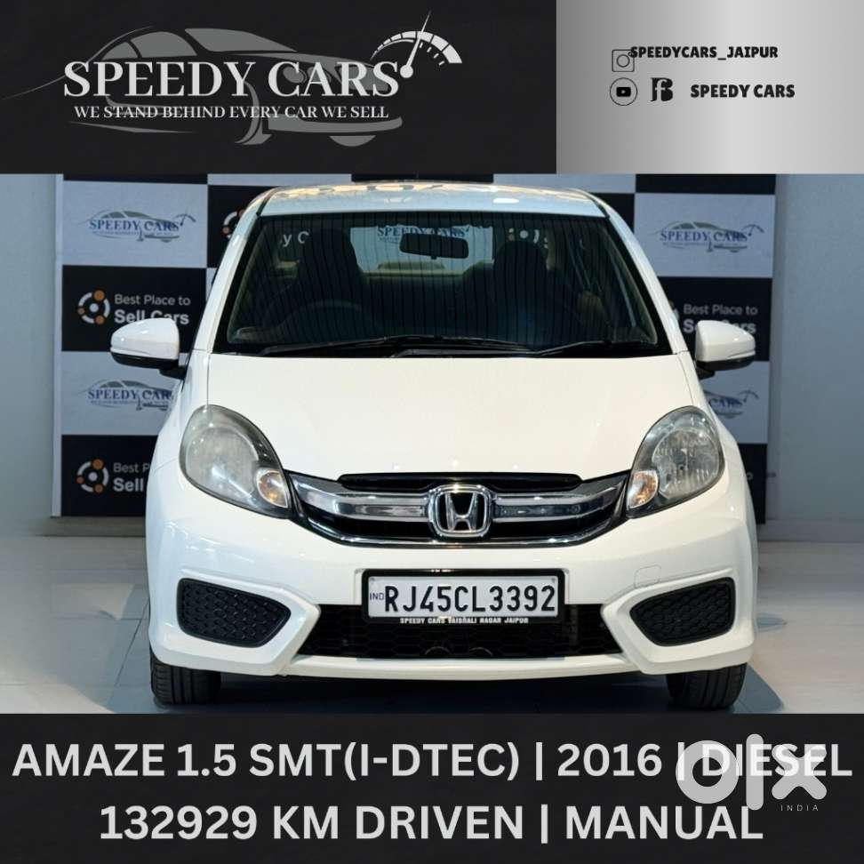 Honda Amaze 1.5 Smt I Dtec, 2016, Diesel