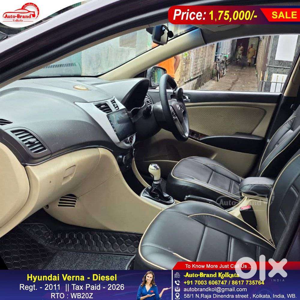 Hyundai Verna Hyundai-verna-crdi-1.6-sx-option, 2011, Diesel
