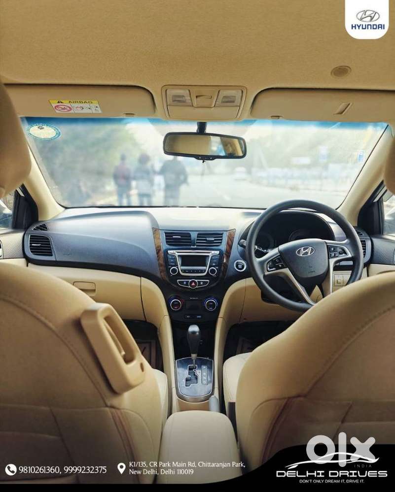 Hyundai Verna Vtvt 1.6 At Sx Option, 2015, Petrol