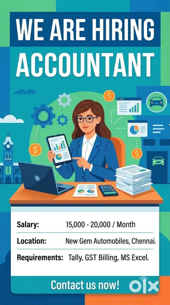 Accountant for car accessories