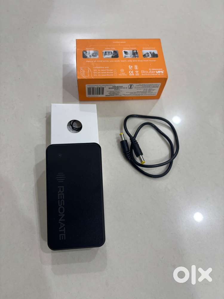 RESONATE RouterUPS Gen2 | WiFi Backup | 5-6 Hrs Backup | Bill + Box