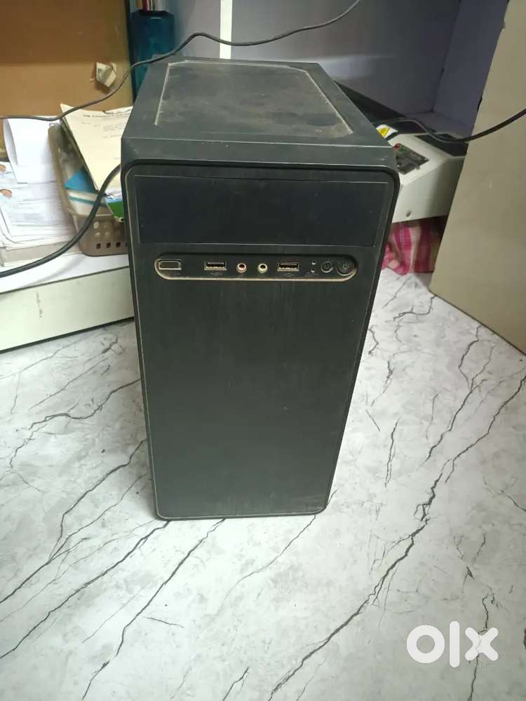 Assembled Desktop and CPU