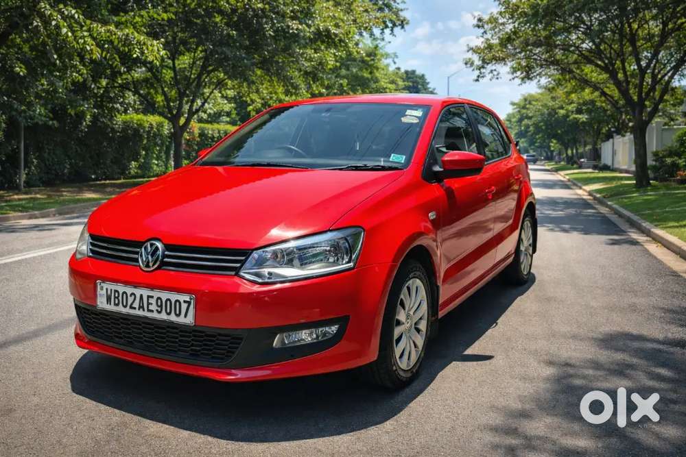 Wb Plate Red 2014 Polo Petrol