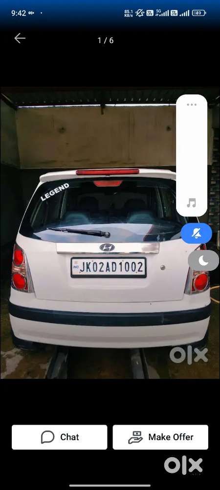 Hyundai Santro 2006 New Aloy Wheels Proper New Conidtion Ac Working