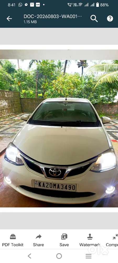 Toyota Etios Liva 2015 Diesel Good Condition
