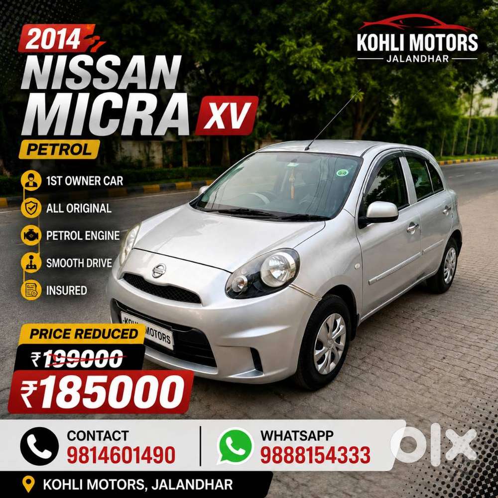 Nissan Micra Cvt Xv, 2014, Petrol