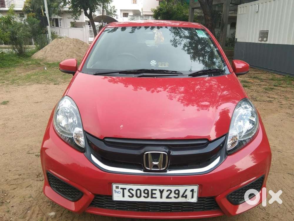 Honda Brio S(o) Mt,petrol 2018, Rally Red