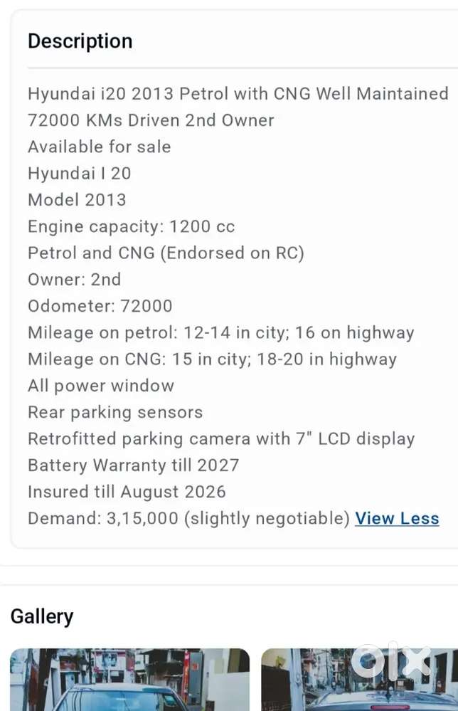 Hyundai I20 2013 Magna