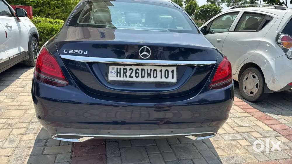 Mercedes-benz C-class 2020 Diesel 27000 Km Driven With Vip Number