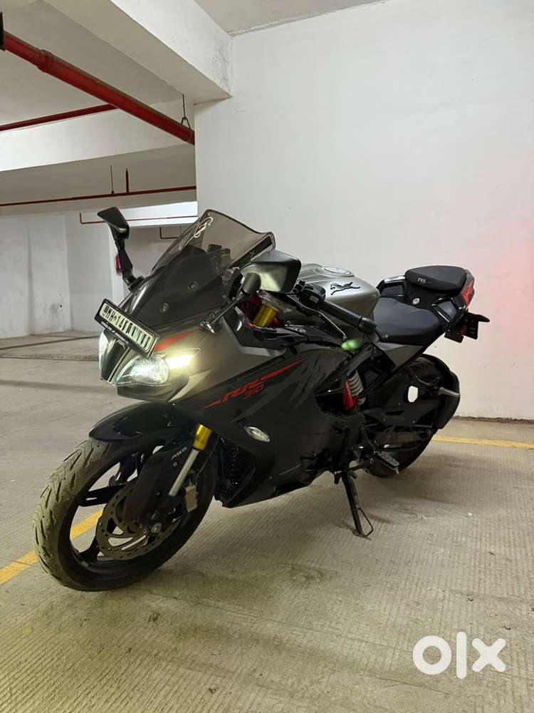 TVS Apache RR 310 Dual ABS Titanium Grey Black Showroom Condition