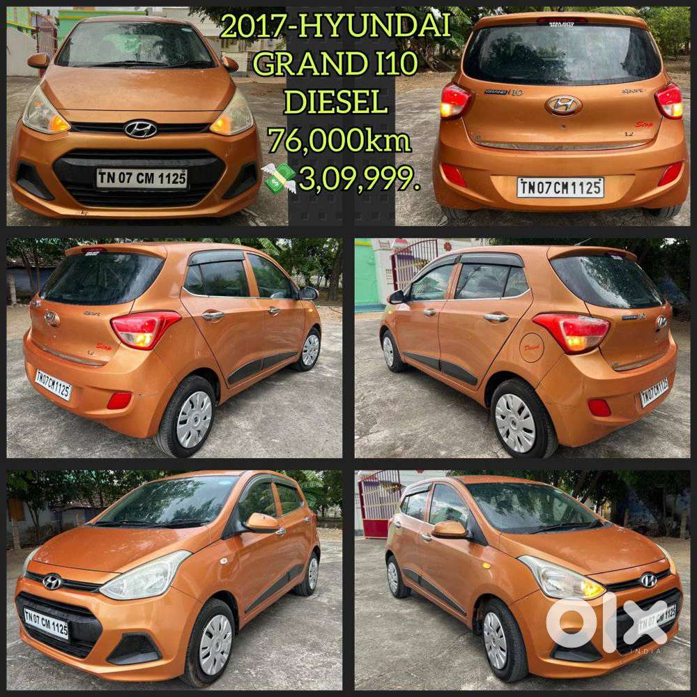 Hyundai Grand I10 1.2 Crdi Sportz, 2017, Diesel