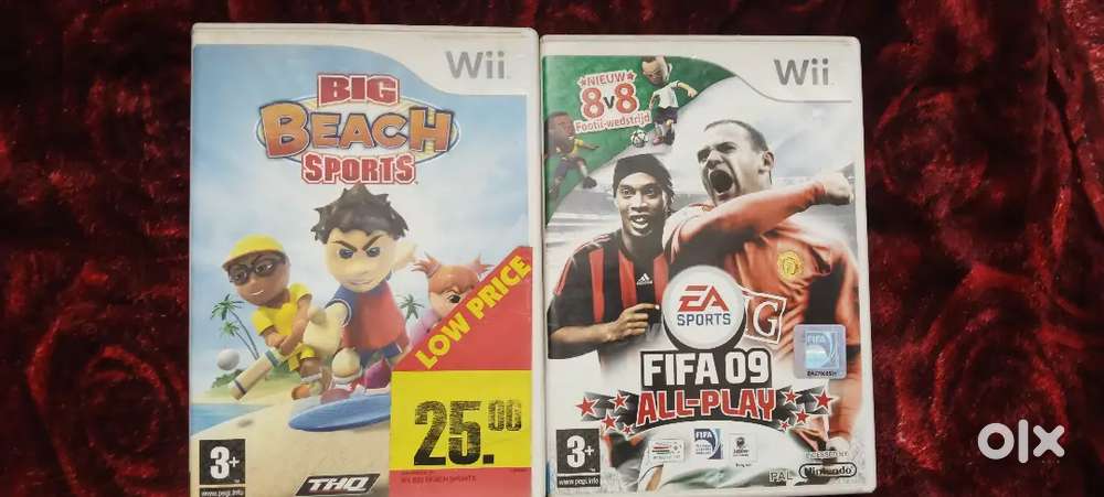 Nintendo Wii cassettes working condition