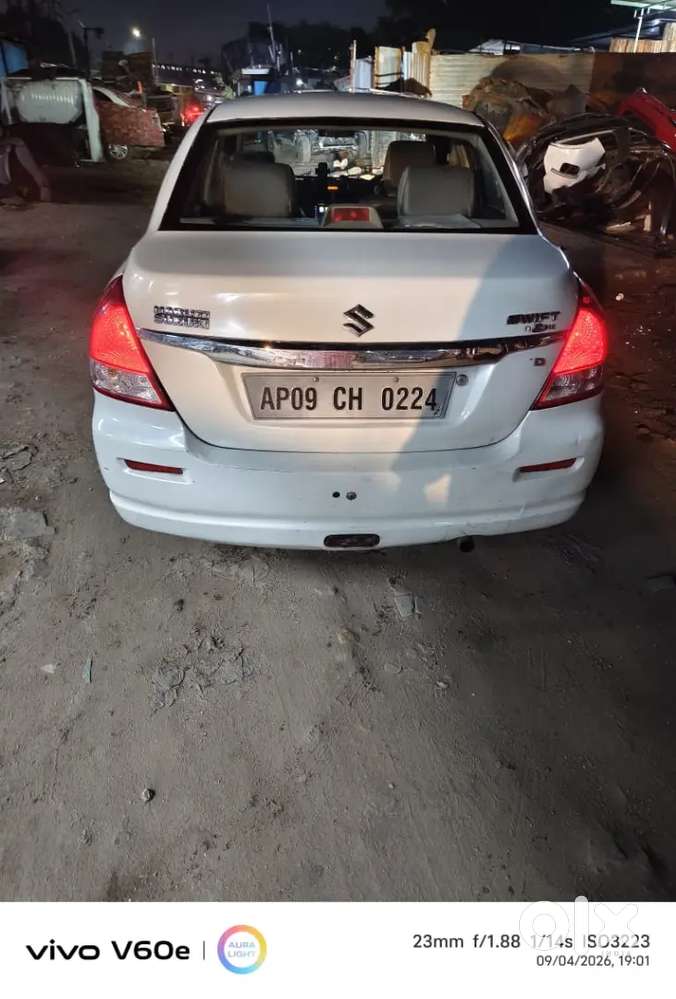 Maruti Suzuki Dzire Model 2011...and  2012..ka Registratiot