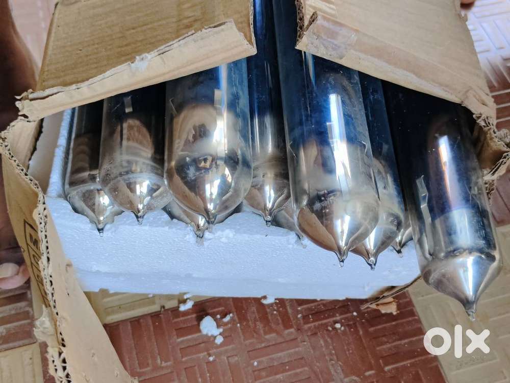 Solar water heater pipes - 18 pieces