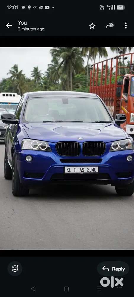 Orginal Kerala Bmw X3 For Sale