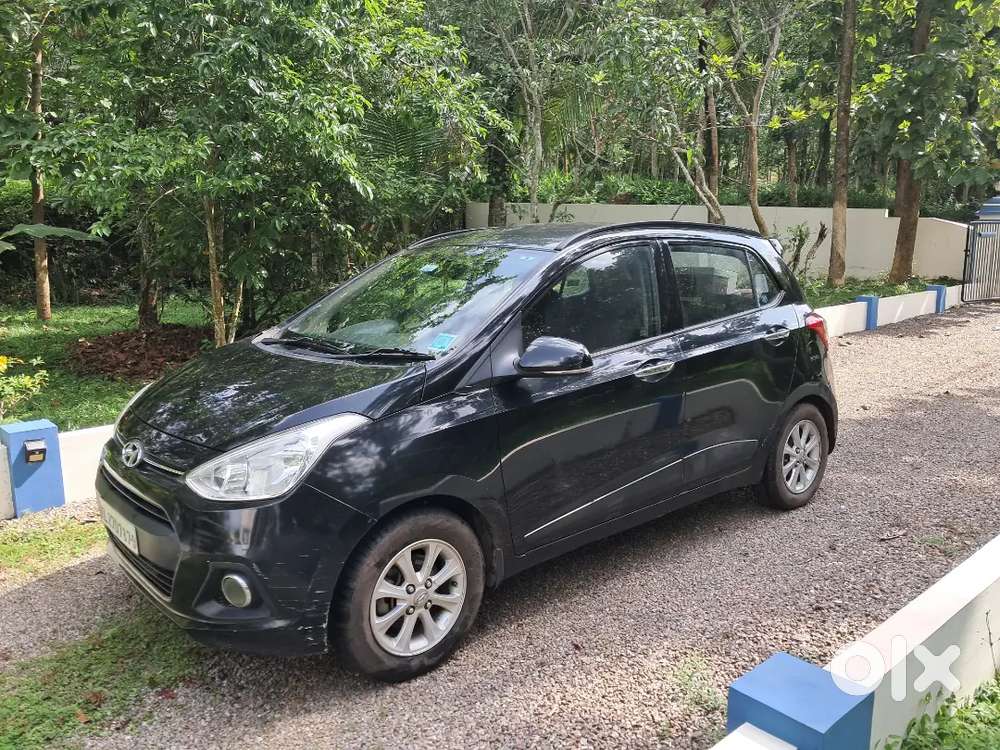 Hyundai Grand I10 Black Well Maintained Car For Sale (petrol + Cng)