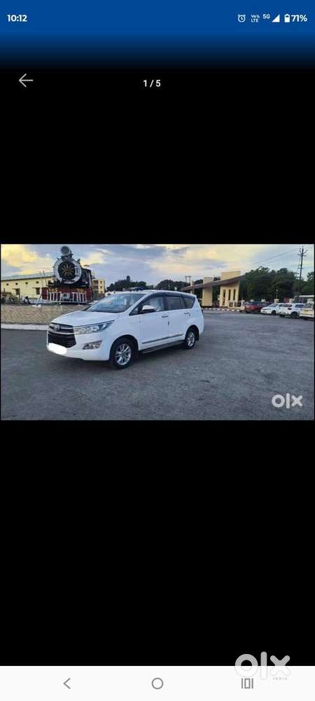Toyota Innova Crysta 2019 Diesel Manual Full Condition
