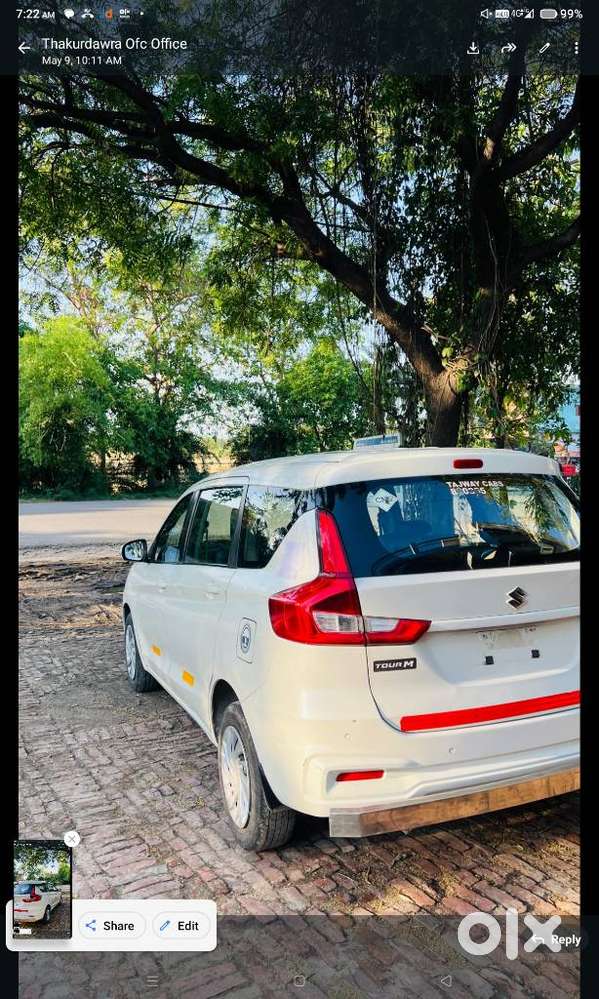 Maruti Suzuki Ertiga 1.5 Tour M Cng, 2021, Cng & Hybrids