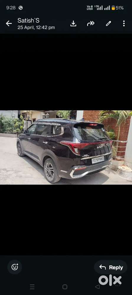 Kia Carens Diesel Automatic Topend