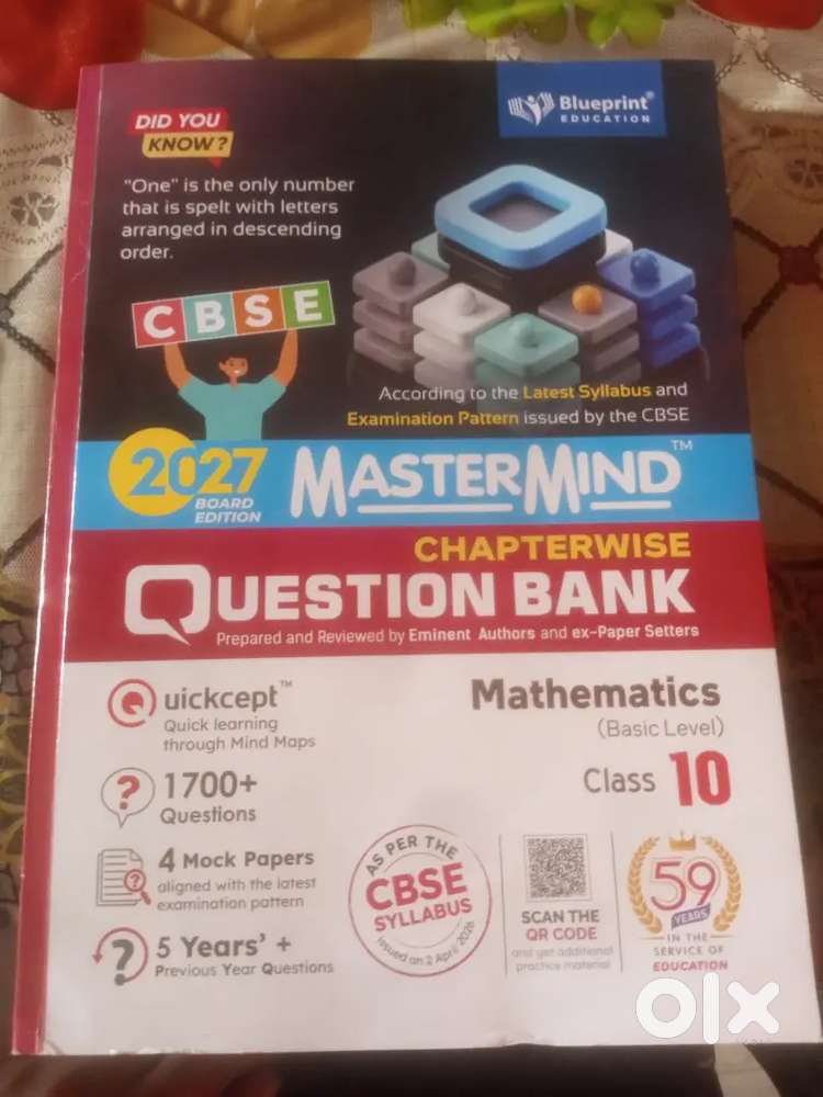 Mastermind 2027 question bank (basic level)