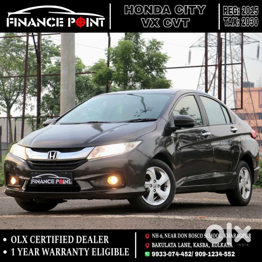 Honda City Vx Petrol Cvt, 2015, Petrol