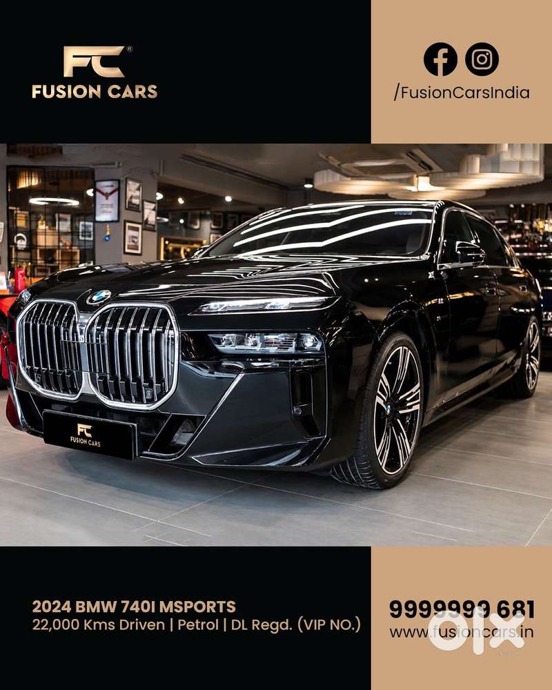 Bmw 7 Series 740i M Sport Petrol Automatic, 2024, Petrol