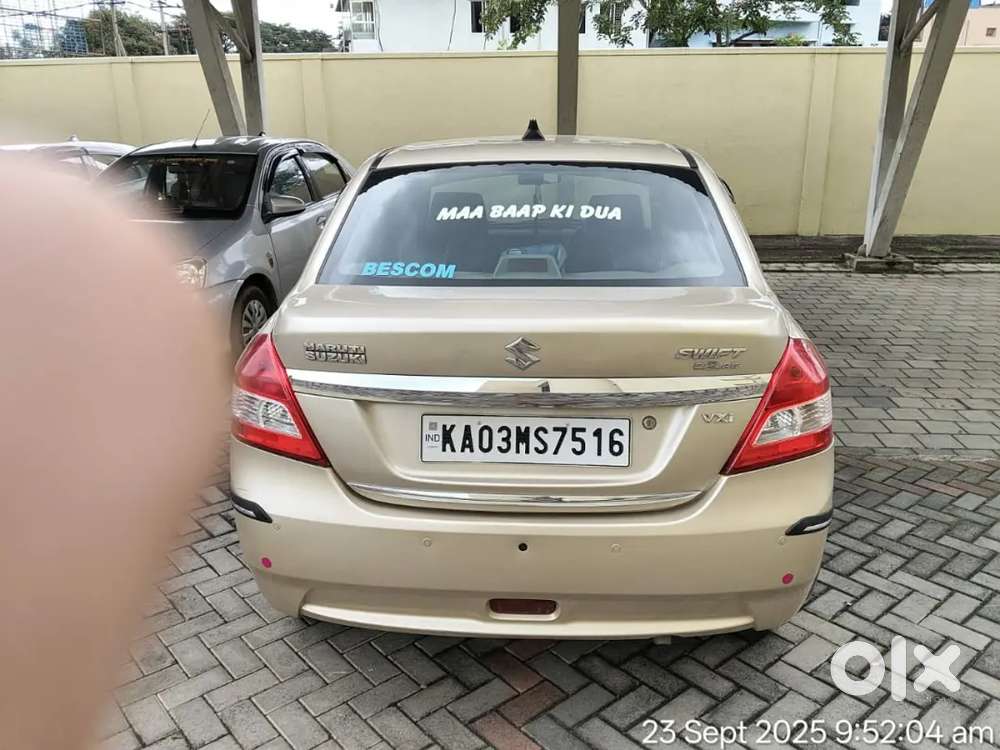 Maruti Suzuki Dzire 1.2 Vxi 2013
