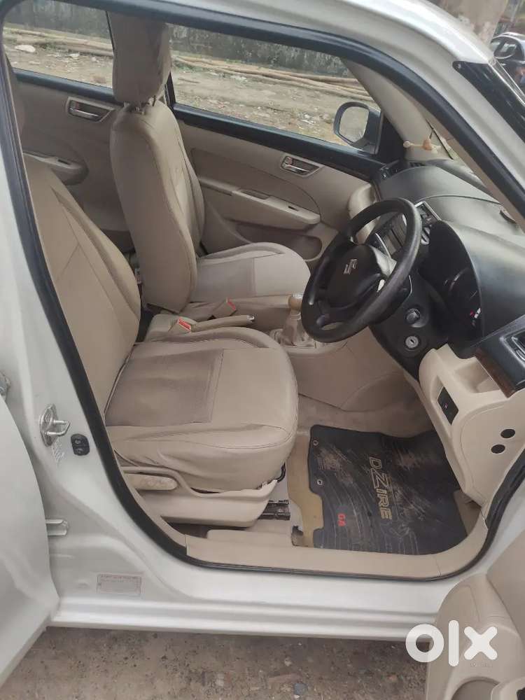 White Brand New Maruti Suzuki Dzire 2013