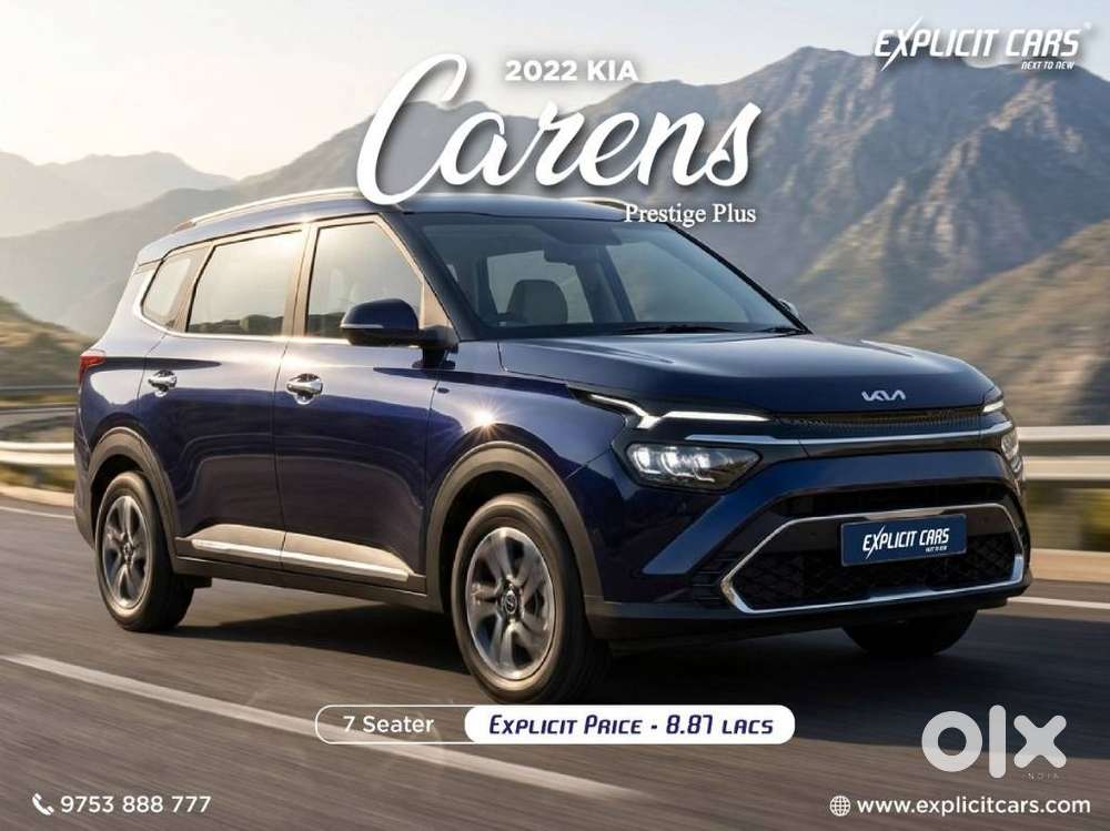 Kia Carens 1.4 Prestige Plus Turbo 7 Str, 2022, Petrol