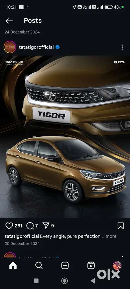 Tata Tigor 2025 Cng & Hybrids 20000 Km Driven Well Maintained Car