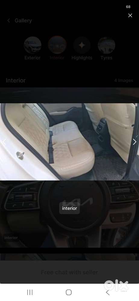 Kia Seltoes Htx Manula Petrol Car .