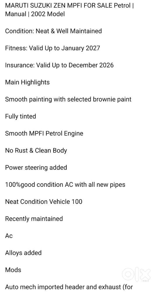 Maruti Suzuki Zen