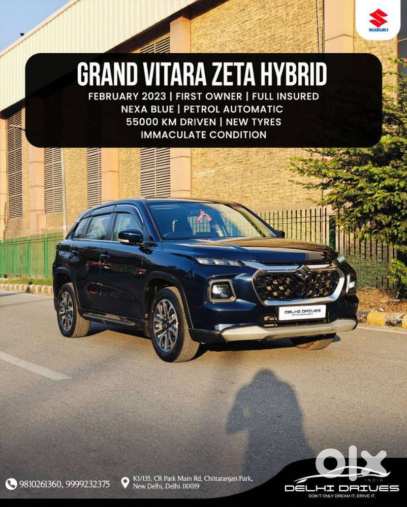 Maruti Suzuki Grand Vitara 1.5 Zeta Smart Hybrid At, 2023, Petrol