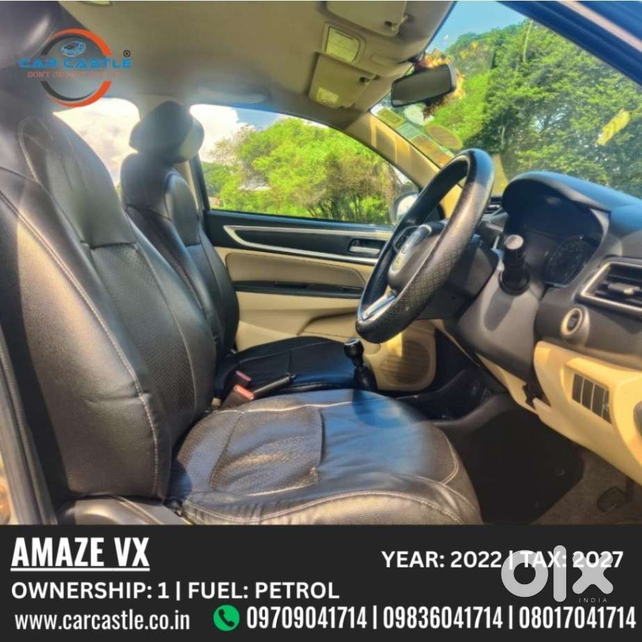 Honda Amaze Vx 1.2 Petrol Mt, 2022, Petrol