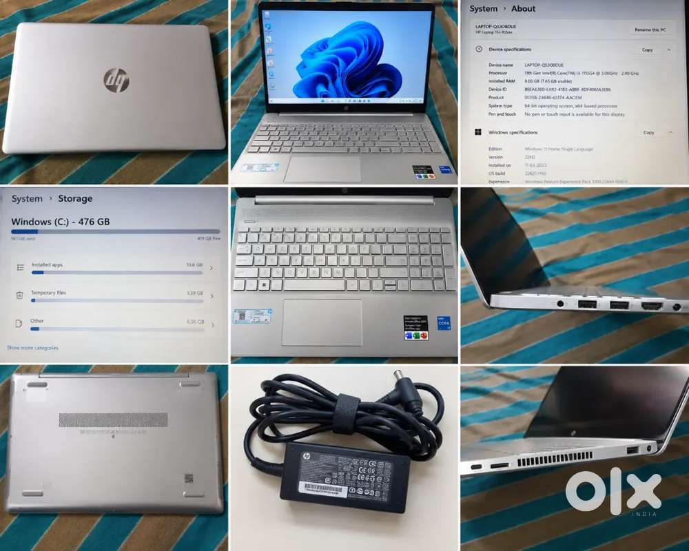 HP 15s Laptop – Excellent Condition