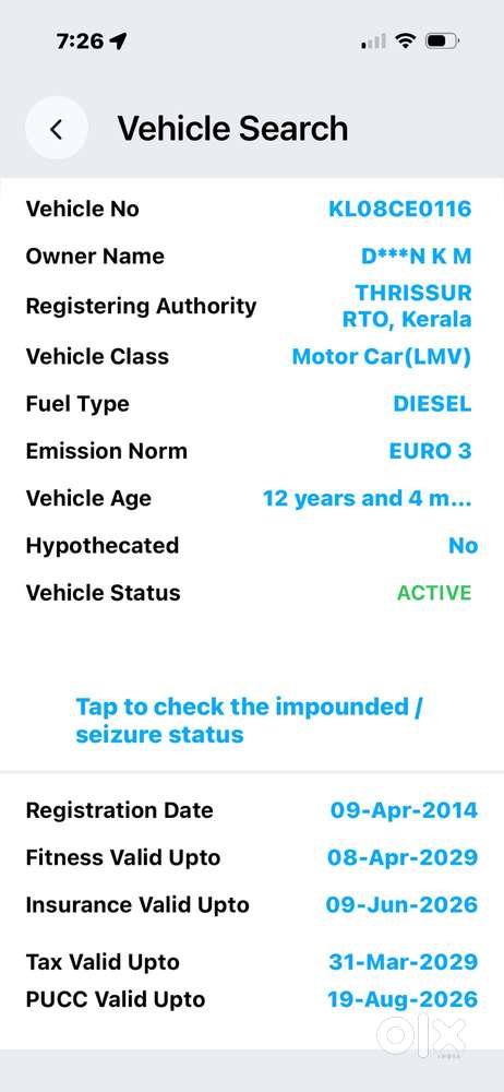 Toyota Innova 2.5 Gx (diesel) 7 Seater Bs Iv, 2014, Diesel