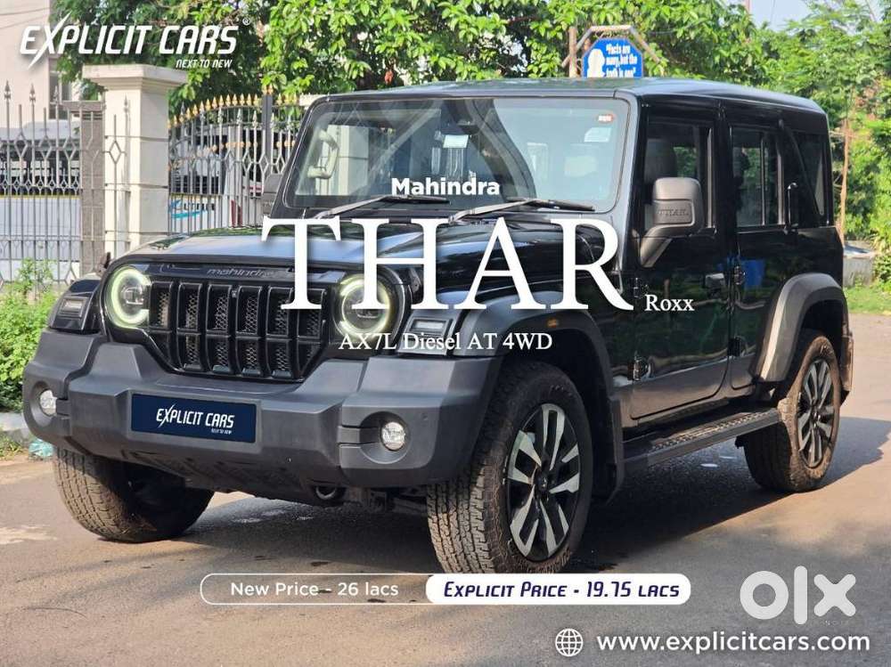 Mahindra Thar Roxx Ax7 L Diesel At 4wd, 2025, Diesel