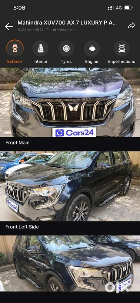 Mahindra Xuv700 2024 Petrol 9345 Km Driven