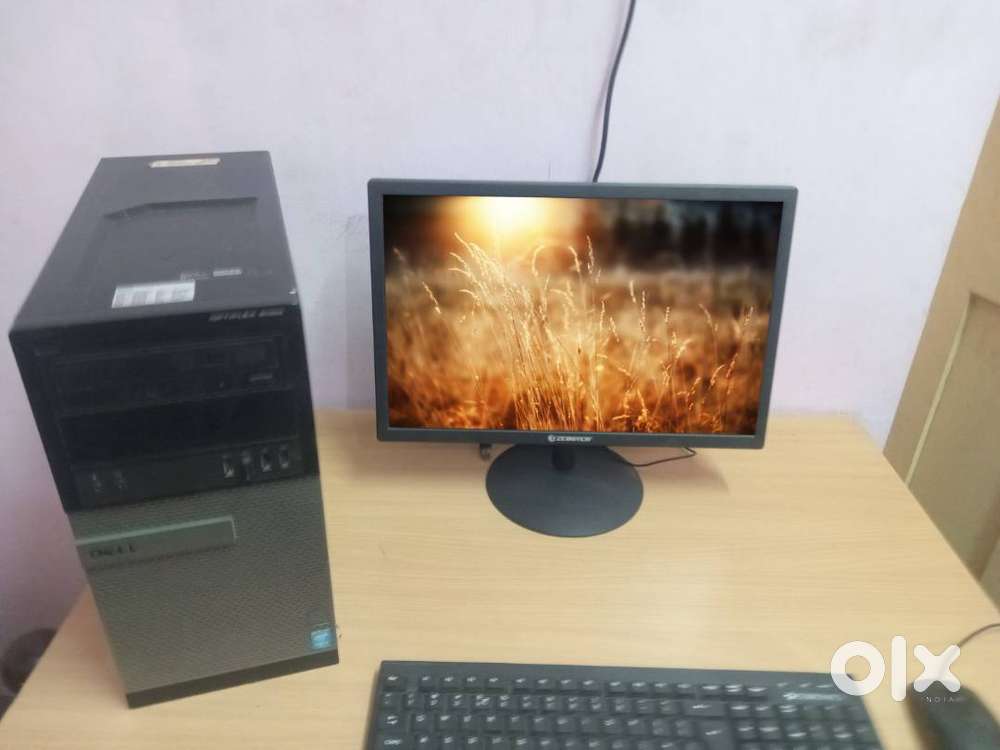 hdd500 gb ram8gb desktop computer cpu Dell i5 4th gen