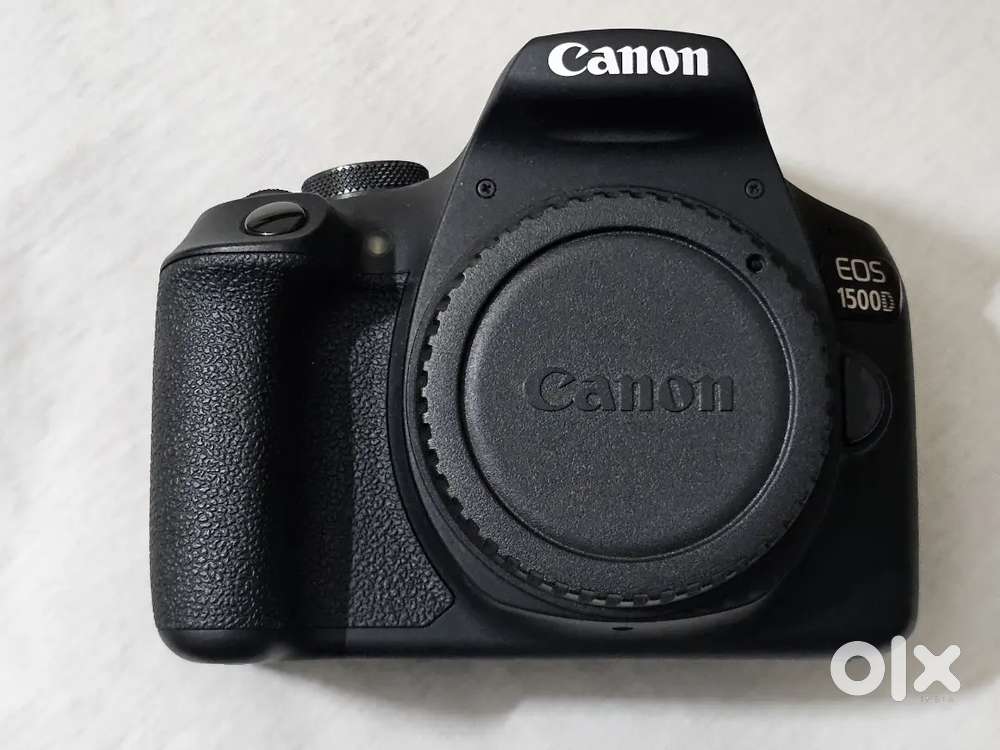 Canon 1500D DSLR + 2 Lenses  50mm Prime  18-55mm zoom  Complete Kit