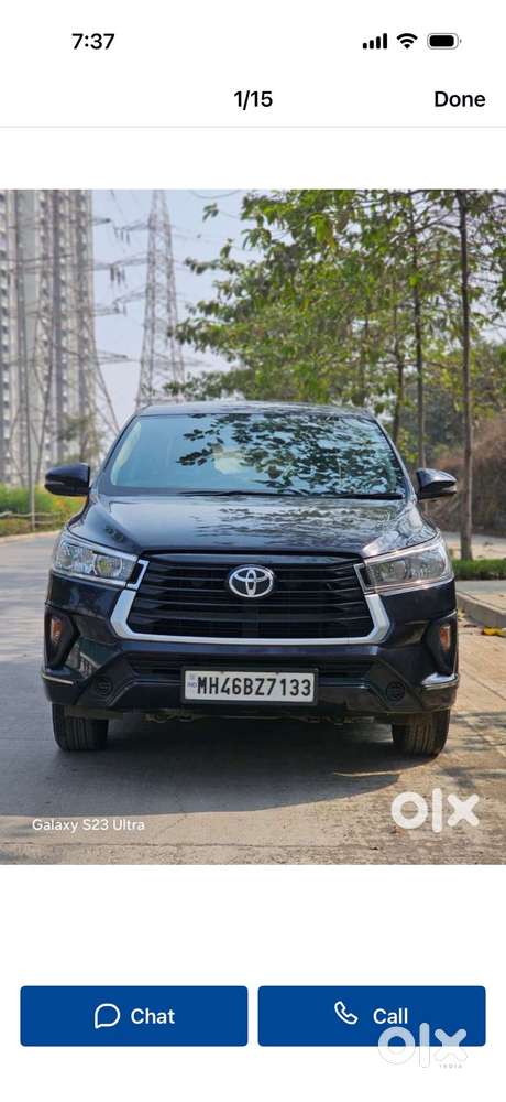 Toyota Innova Crysta 2.4 G Mt, 2022, Diesel
