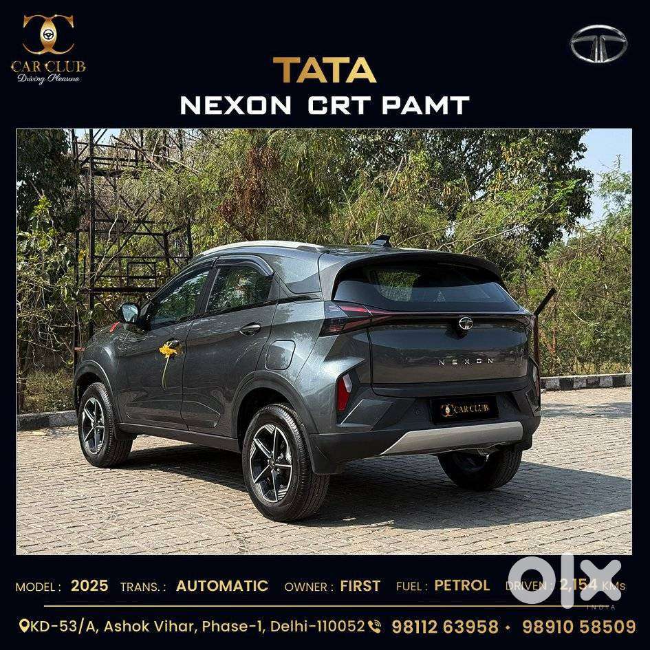Tata Nexon Creative 1.2 Revotron Petrol 7dca, 2025, Petrol