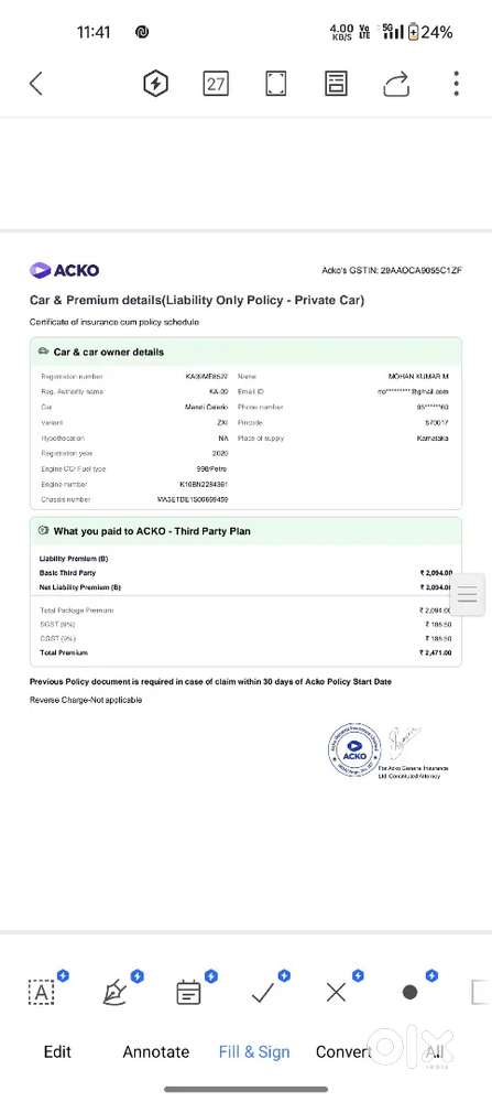 Celerio Petrol/cng Car For Sale