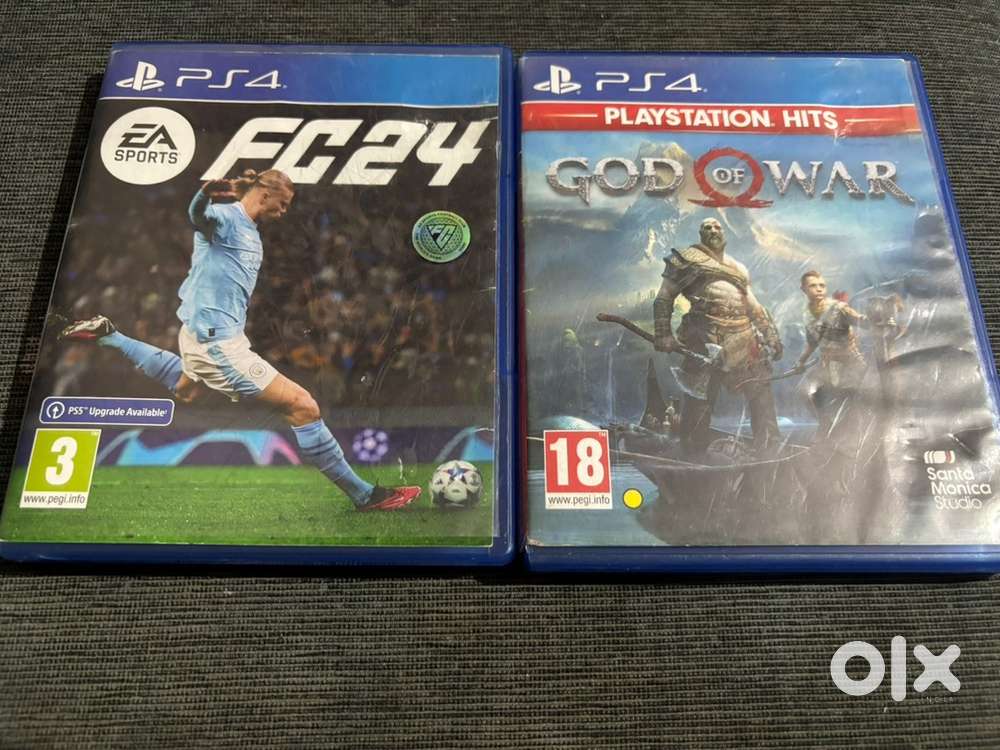 Ps4 game Gow 4/Fifa 2k24