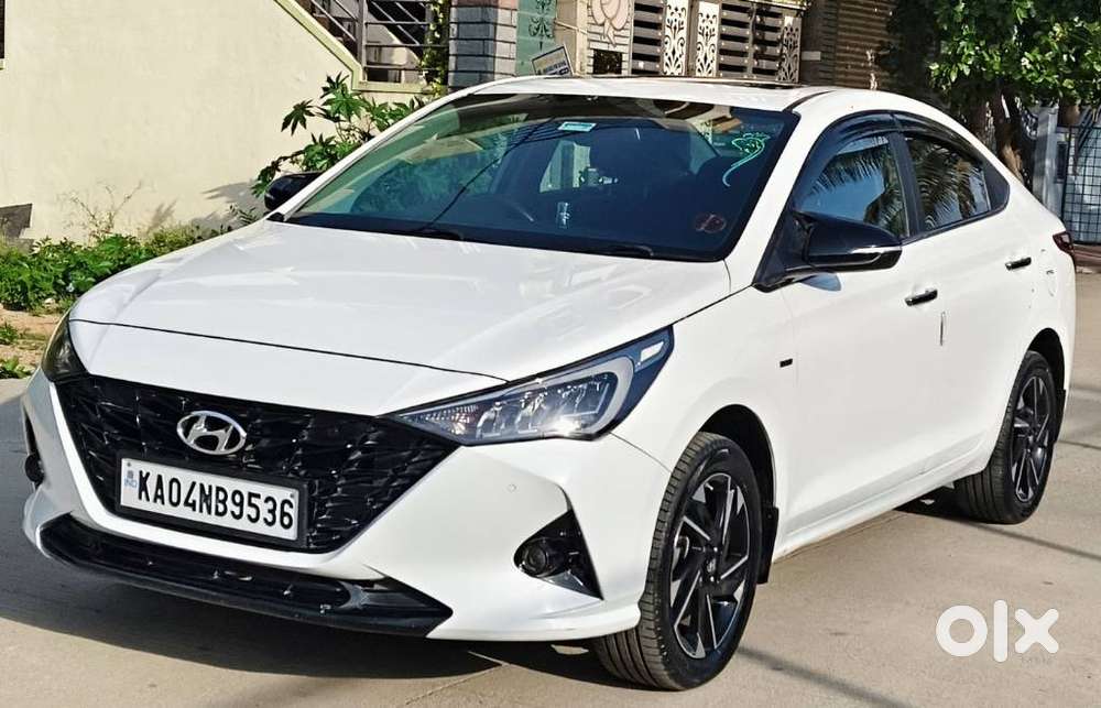 Hyundai Verna 1.5 Sx Turbo Petrol Dct Dual Tone, 2023, Petrol